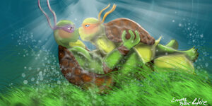 Under water. by KiraBlackfire