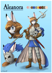 Aleanora Refsheet by OtakuAP