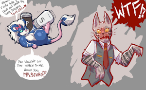 Sevro meets Pillow by CaktusJuice
