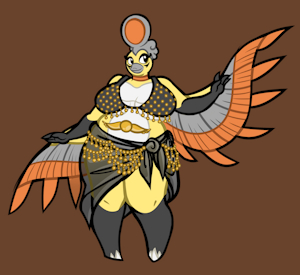 Ha-O-Ra a.k.a Aya the Egyptian goddess Ho-Oh by rocketbelts