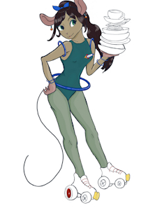 Waitress WIP v2 by that1bun