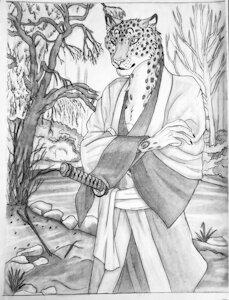Pondering in the garden by Yourstruly1776