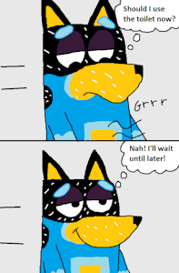 Bandit&rsquo;s Gotta Go by PizzaWolf