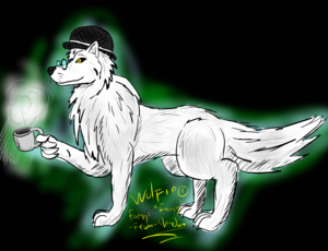Did some one called a smart wolf? by Fangy