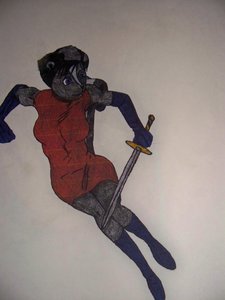 sword skunk by ichaerus