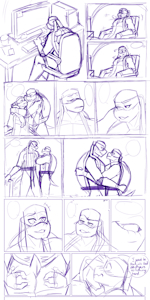 DR comic sketch by Ithiliam