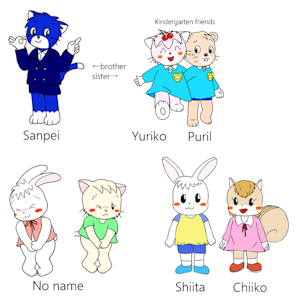 Original characters by ukkya