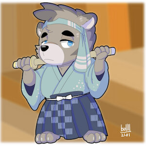 pazuani  fan art.  kitibe-Mrai by sismaru1982