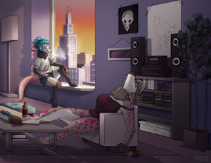 Saturday by MiniatureLabyrinth