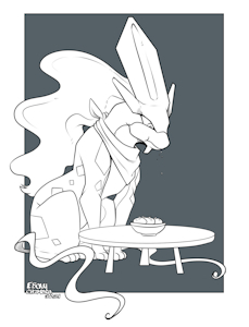 Munching Suicine by EbonyChimera