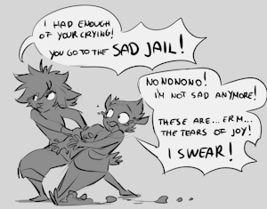 Sad Jail by Zummeng