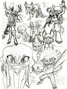 Fallout Furries by 80SickArts08