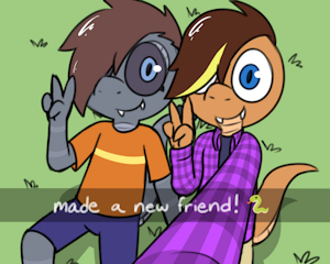 Gordon and Amon by Pokefound