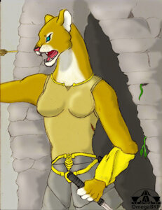 Palmirra-The warrior by Omegabkf