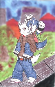 Linck and JayHusky by Linck