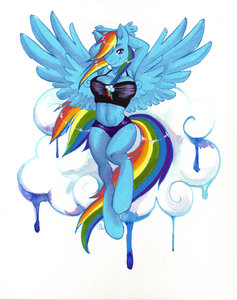 Rainbow Dash .. 20% cooler by SoraSlipheed