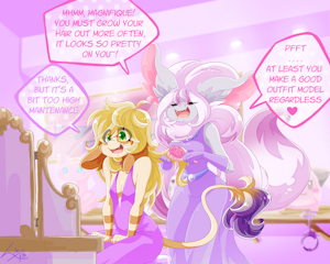 Leo Grows His Hair Out by Velociripper