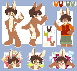Character sheet by FlipBunny