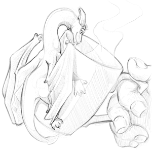 Coffee Dragon by Cuprohastes
