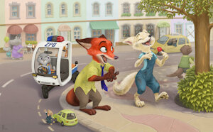 Cheese and crackers! by mrluca