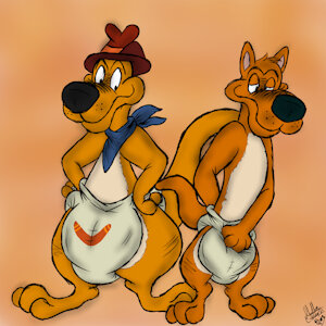 Mr. Thickley & Digeri Dingo by RhythmCHusky94
