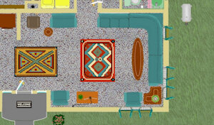 Floor Plan of Al and Marge Coyote's Home [Page 2] by moyomongoose