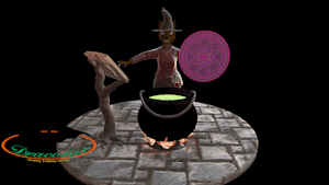 Cat Mage (Gif) by Dracorax