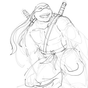 Happy Leo sketch by Ruran