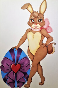 Caramel Bunny by GothicKitty3