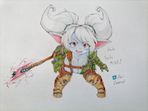 Poppy Marauder🪓 by AbesDrawings