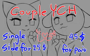 YCH - Red Thread of Fate by Vio023