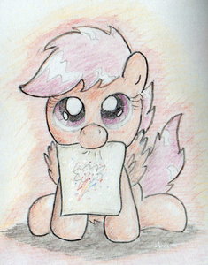 Drew You a Picture by slightlyshade