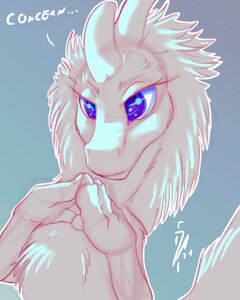 Concerned by DarkAhrounFriesian