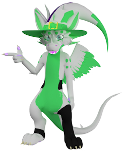 Sporx The Furred Dragon by SporxAngleDragon20000