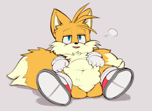 Fat fox Prower by bunneehood