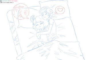 Commission: Adrien x Marinette by TheDarkMangakaStudio