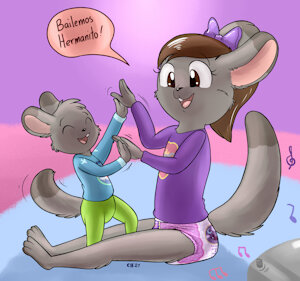 dancing chillas by ConejoBlanco