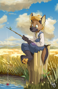 Ace Fishing by pandapaco