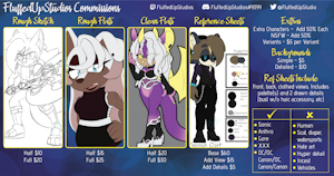 Commission Info by FluffedUpStudios