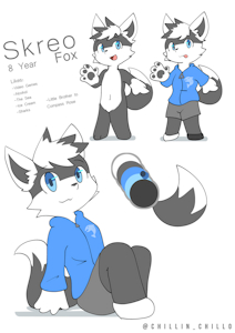 Skreo..... my little character by Touty