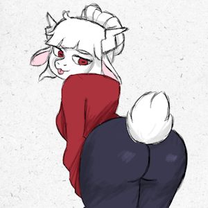 Quick goat Lucifer sketch I made! by Shihtzu