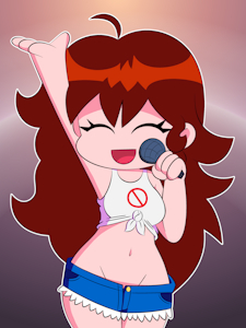 GF is Singing by DreamEclipseWolf