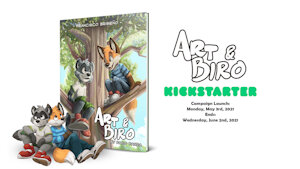 Art and Biro on Kickstarter by pandapaco