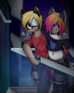Night out! by NotHyperion