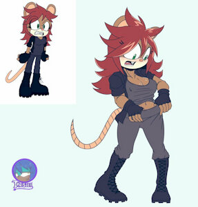Flat commission from guy on picarto by Tashi28