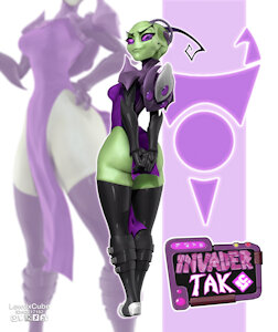 Invader Tak by LewdxCube
