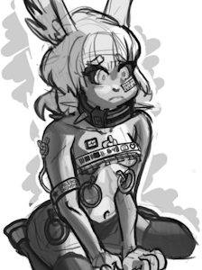 Slave Rabbit Tessa by Guiltstar