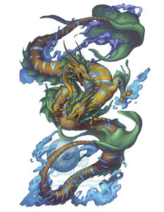 Pisces Tattoo design by sixthleafclover