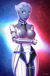 Liara T'Soni by dazzlekong