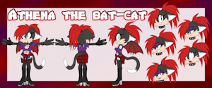 [Gift] Athena the Bat-Cat by Meyk